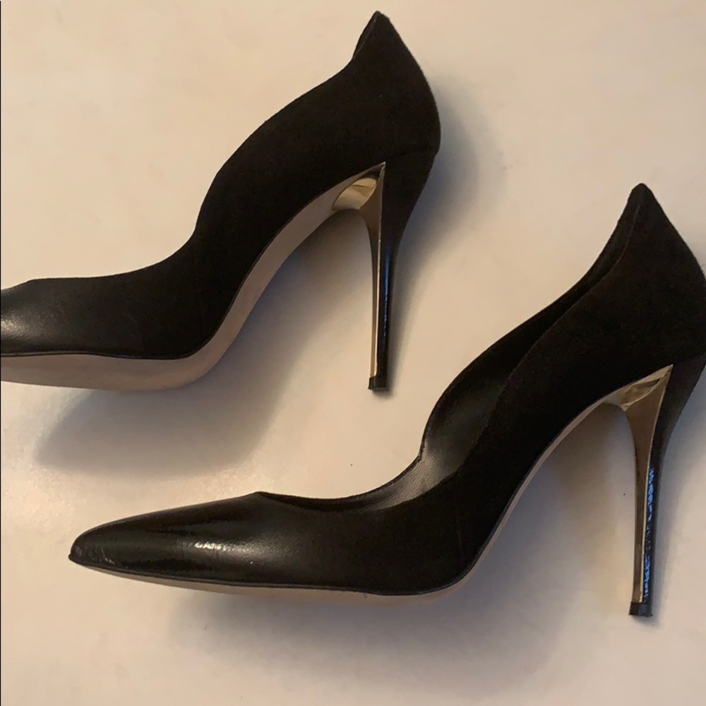 Black heels